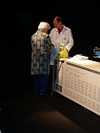 A D. Fernanda também foi experimentar