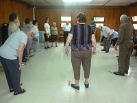 Recomeço das atividades de motricidade para seniores